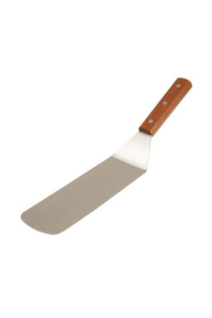 Spatule à poisson et fruits de mer Inox et bois 35 cm