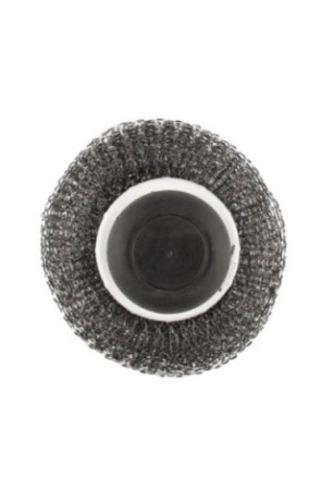 Éponge métallique avec distributeur de savon Argenté 8 x 8 cm