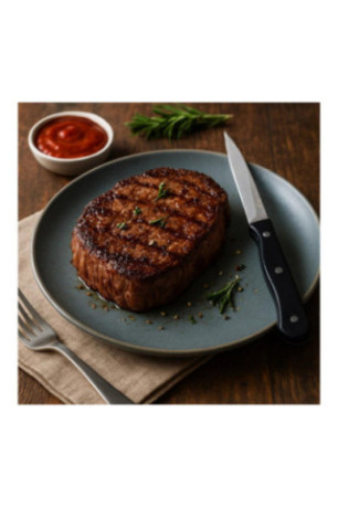 Lot de 3 couteaux à steak lame lisse 11 cm