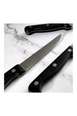Lot de 3 couteaux à steak lame lisse 11 cm