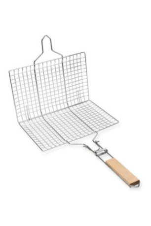 Double grille barbecue 34 x 22 cm