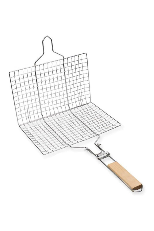 Double grille barbecue 34 x 22 cm