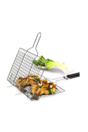 Double grille barbecue 34 x 22 cm