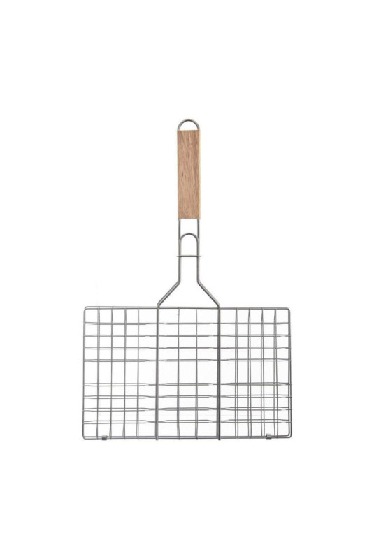 Double grille barbecue 34 x 22 cm
