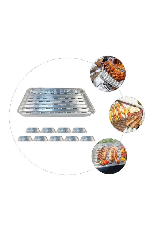 Lot de 12 barquettes 35 x 22 cm