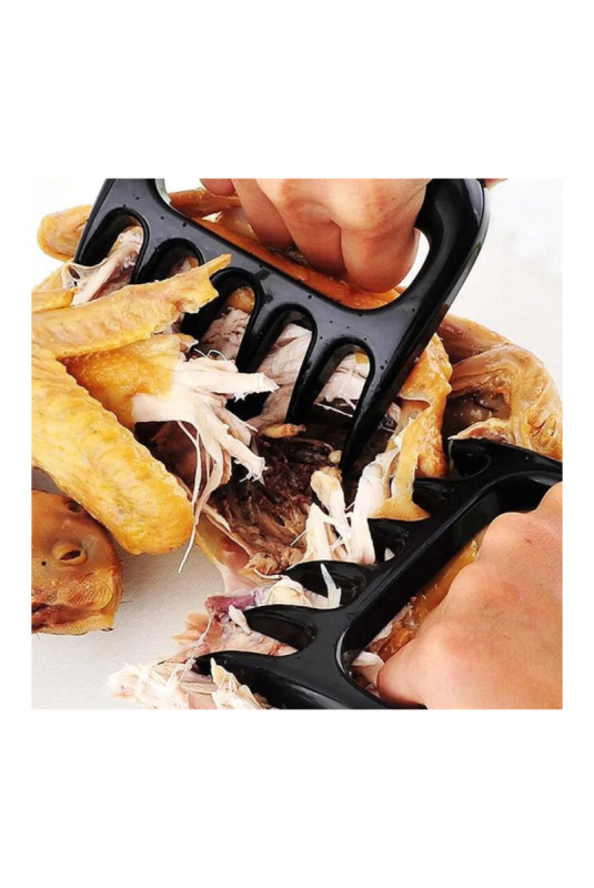 Paire de griffes d'ours pour barbecue 18 x 12 x 3.5 cm