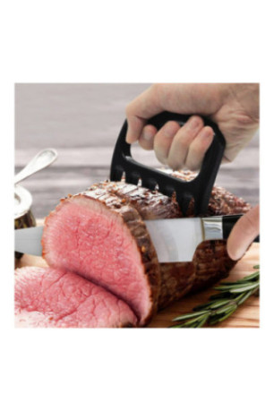 Paire de griffes d'ours pour barbecue 18 x 12 x 3.5 cm