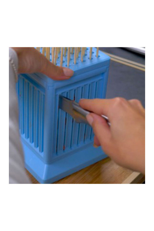 Fabrique à brochettes Easy Brochettes Bleu 18 x 14 x 12 cm