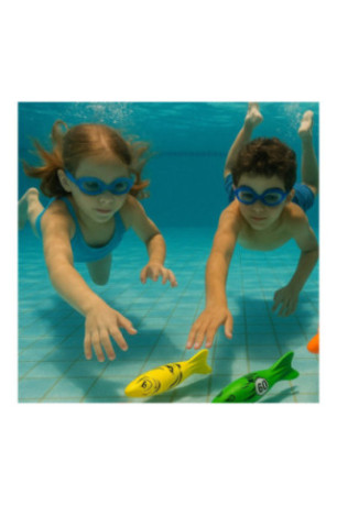 Set de 4 torpilles aquatiques multicolore 13 cm
