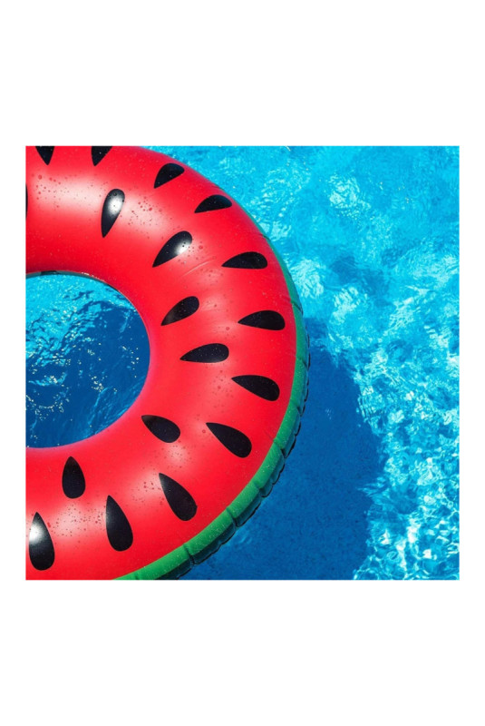 Bouée gonflable pastèque multicolore 80 cm