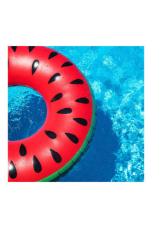 Bouée gonflable pastèque multicolore 80 cm