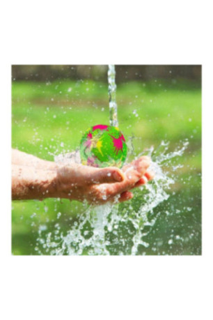 Lot de 6 bombes à eau réutilisables Multicolore 6-7 cm