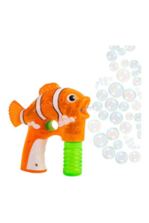 Pistolet à bulles Poisson clown orange