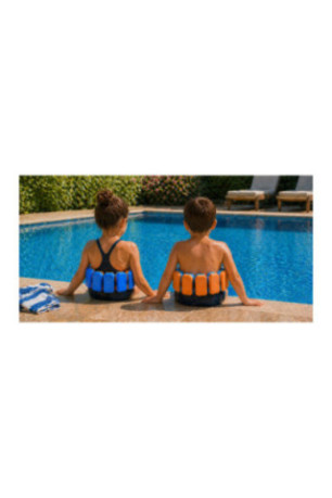 Ceinture de natation enfant 5 flotteurs 15 x 35 x 4.5 cm