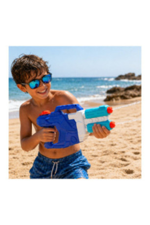 Pistolet à eau XL double jets couleur aléatoire 50 cm