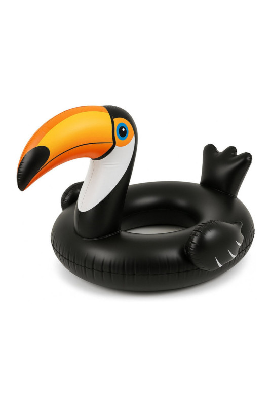 Bouée gonflable géante Toucan multicolore 128 cm