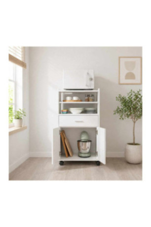 Meuble d'appoint de cuisine - Blanc