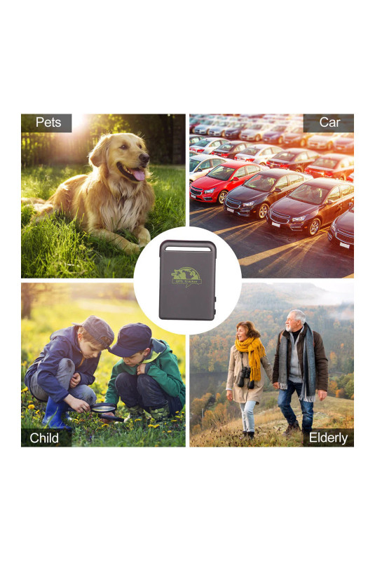 Traqueur Gps A Carte Sim - Gris
