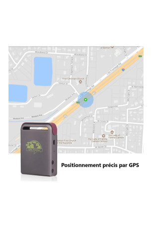 Traqueur Gps A Carte Sim - Gris