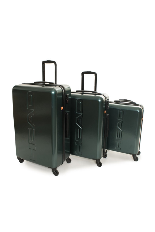 Set de valises trolley 50x35x21 / 60x40x24 / 74x45x28 cm Head
