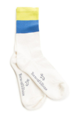 HARMONT&BLAINE Q0F0550 BIANCO/BLU/VERDE Harmont & blaine