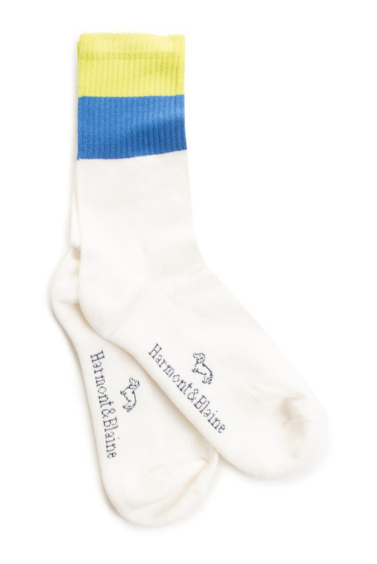 HARMONT&BLAINE Q0F0550 BIANCO/BLU/VERDE Harmont & blaine