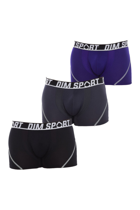 Lot de 3 boxers - Purple/gray/black