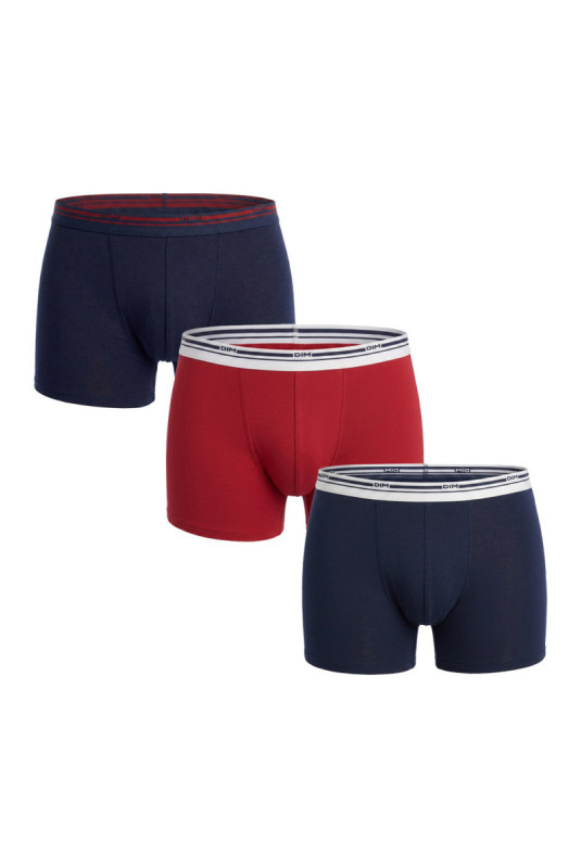 Lot de 3 boxers - Navy/blue/red
