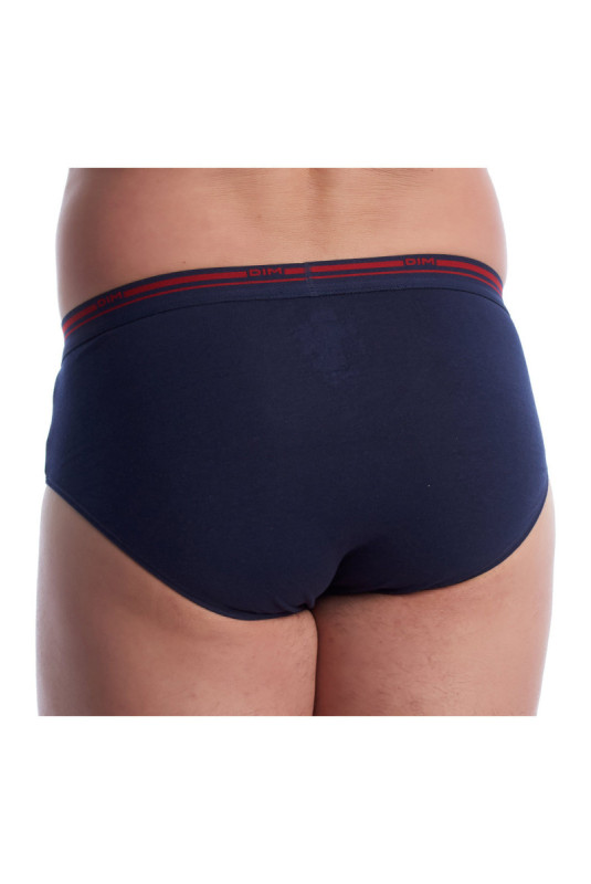 Lot de 3 Slips - Navy/red/blue