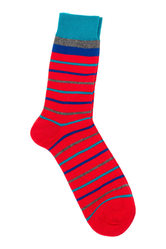 Chaussettes - Red/stripes
