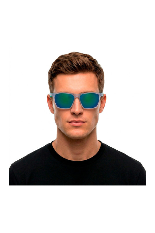 Lunettes de soleil Maverick M Argent mat 59 mm