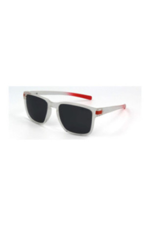 Lunettes de soleil carrées polarisées Homme Transparent