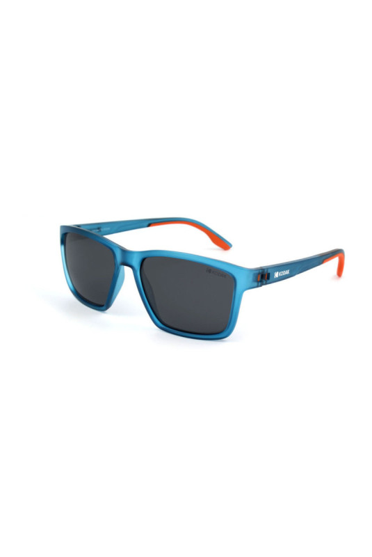Lunettes de soleil carrées Homme Bleu mat