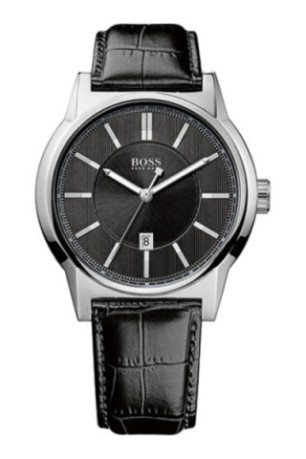 Montre et boutons de manchette Noir 40 mm