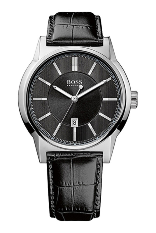 Montre et boutons de manchette Noir 40 mm