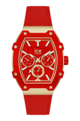 Montre Quartz - Femme - GOLDEN/Red/Red
