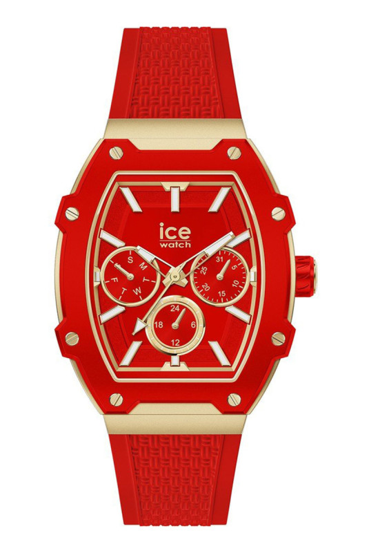 Montre Quartz - Femme - GOLDEN/Red/Red
