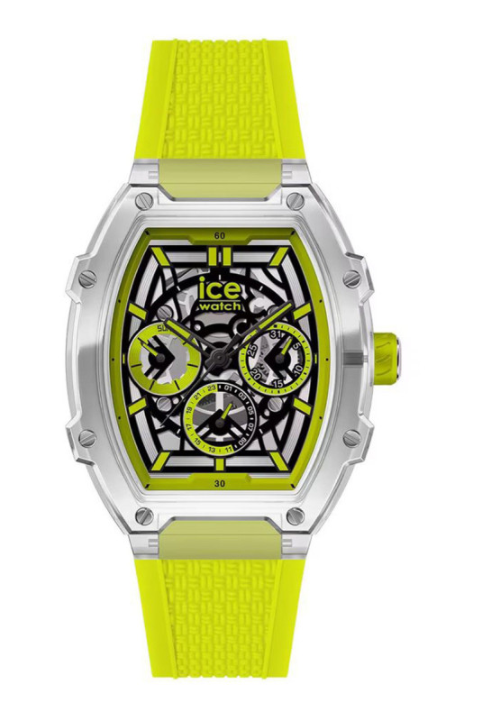 Montre Quartz - Femme - Transparent/yellow/GRAY