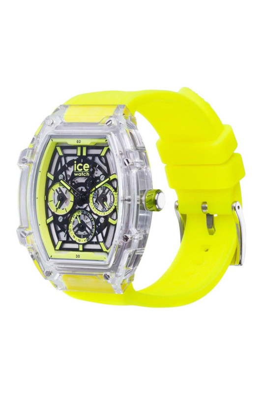 Montre Quartz - Femme - Transparent/yellow/GRAY