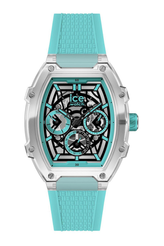 Montre Quartz - Femme - Transparent/BLUE/GRAY