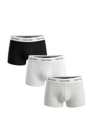 Lots de 3 boxers - White/gray/black