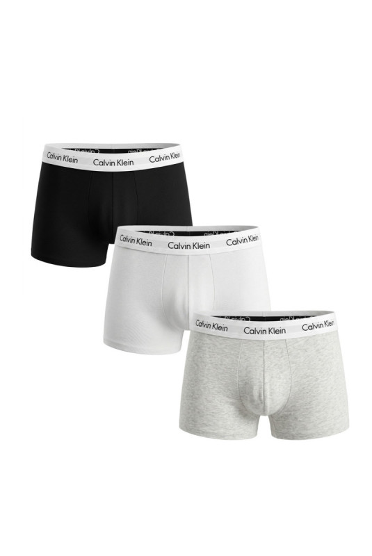 Lots de 3 boxers - White/gray/black