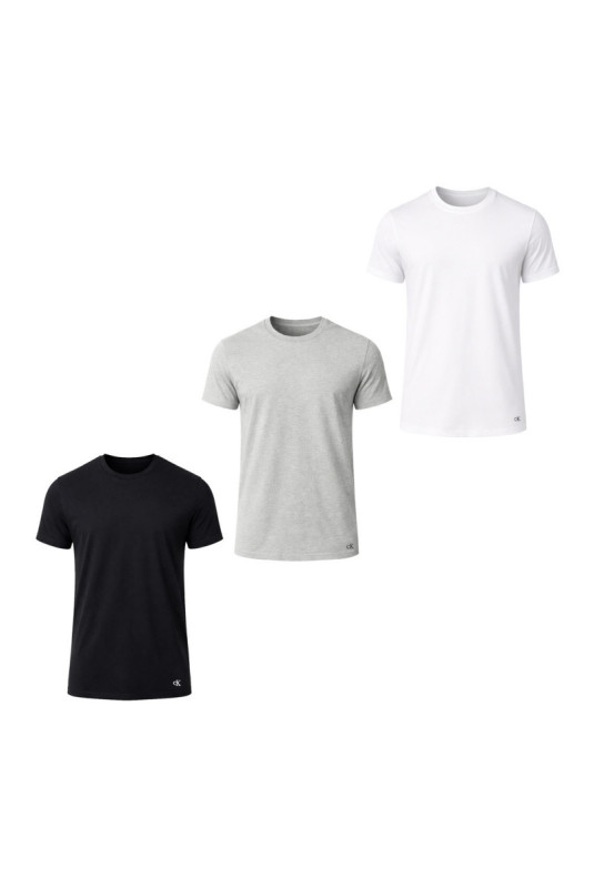 Lot de 3 t-shirts - Black/gray/white