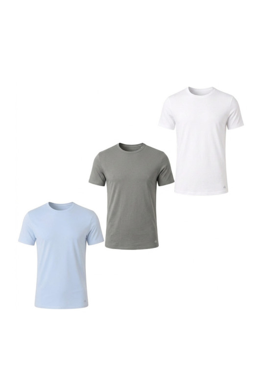 Lot de 3 t-shirts - Blue/gray/white