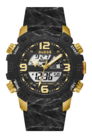 Montre Quartz - Golden/Black/Black