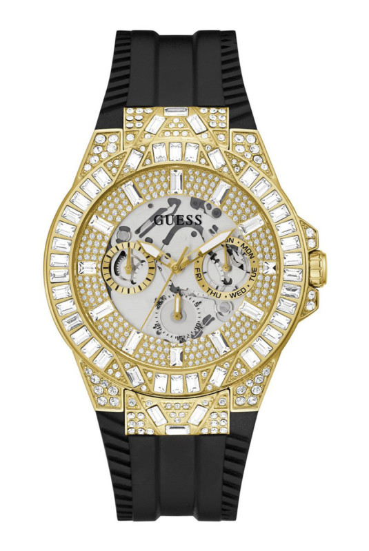 Montre Quartz - Golden/Black/Gray