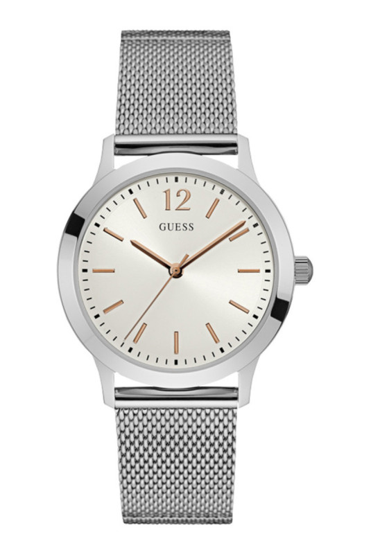 Montre Quartz - Silvered/Silver/White