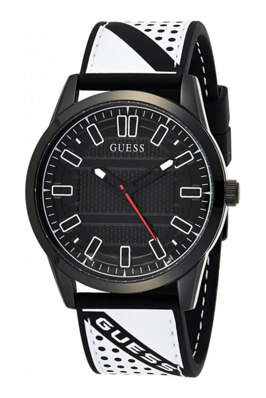 Montre Quartz - Black/White/Black