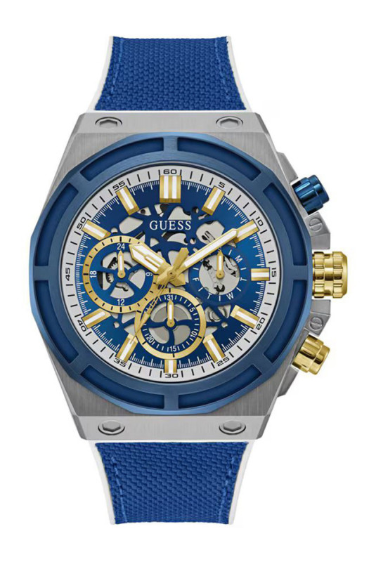 Montre Quartz - Gray/Blue/Blue