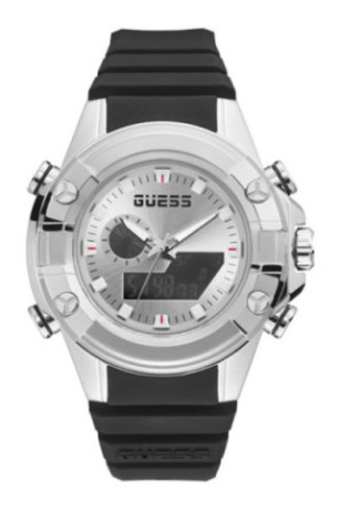 Montre Quartz - Gray/Black/Gray